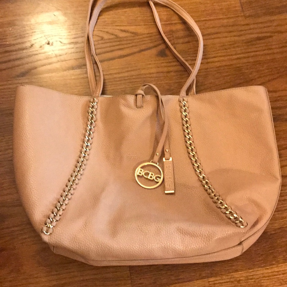 BCBG tote, tan